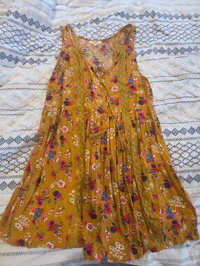 Easel Floral Tank Dress